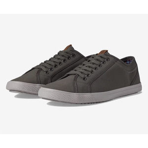 Ben Sherman Chandler LO Charcoal Nylon Lace Up Sneaker Shoes Size 13